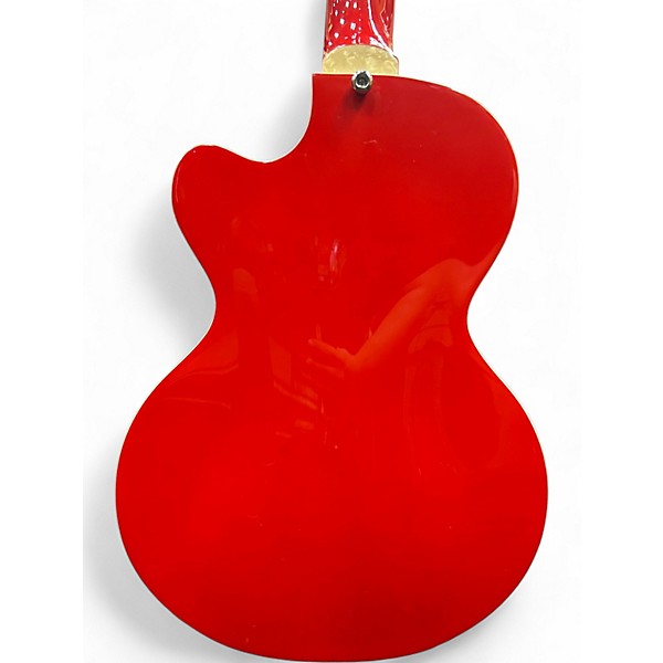 Used Hofner Ignition Club Red Electric Bass Guitar