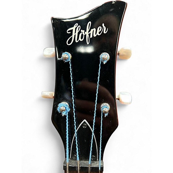 Used Hofner Ignition Club Red Electric Bass Guitar