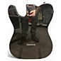 Used Stadium Tele-style Black Solid Body Electric Guitar