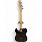 Used Stadium Tele-style Black Solid Body Electric Guitar