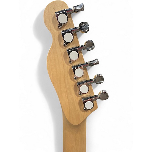 Used Stadium Tele-style Black Solid Body Electric Guitar