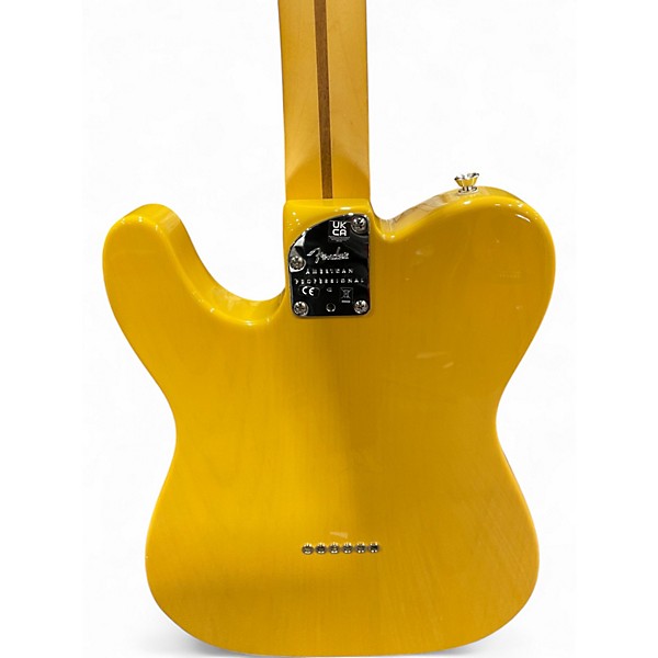 Used Fender American Professional II Telecaster Maple Solid Body Electric Guitar