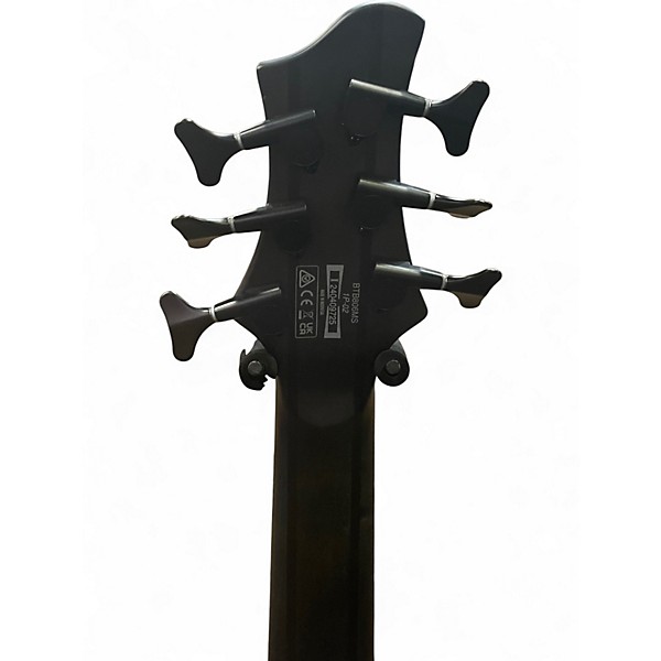 Used 2024 Ibanez BTB806MS TRANS GRAY FLAT Electric Bass Guitar