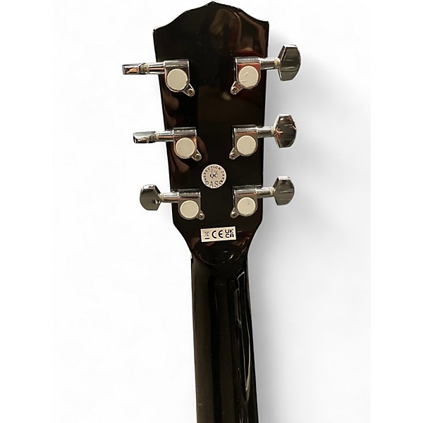 Used Fender CD60SCE Dreadnought Black Acoustic Electric Guitar