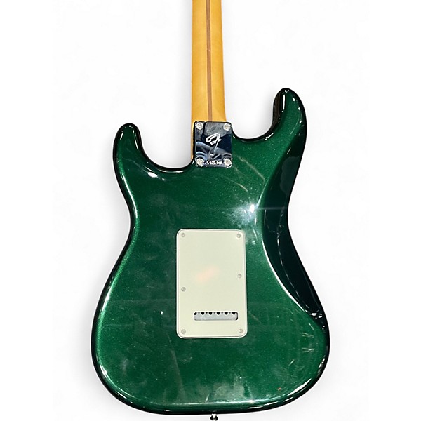 Used Fender Player II Stratocaster British Racing Green Solid Body Electric Guitar