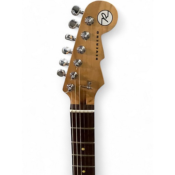 Used Reverend Gil Parris Black Solid Body Electric Guitar