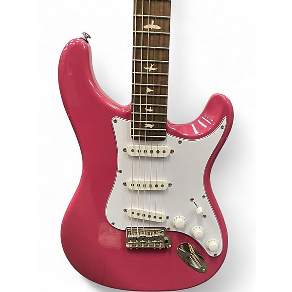 Used PRS SE Silver Sky Dragonfruit Solid Body Electric Guitar