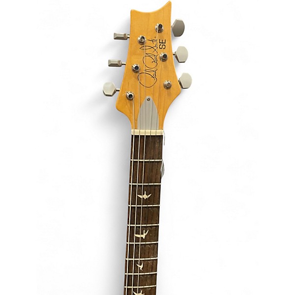 Used PRS SE Silver Sky Dragonfruit Solid Body Electric Guitar