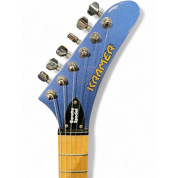 Used Kramer BARETTA SPECIAL Blue Solid Body Electric Guitar