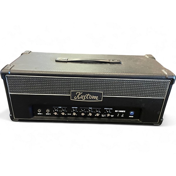 Used Kustom KG100HFX Solid State Guitar Amp Head