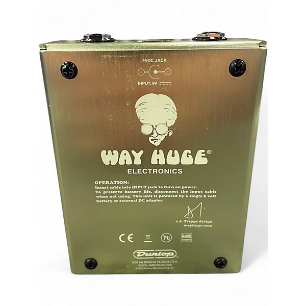 Used Way Huge Electronics WHE202 Green Rhino Overdrive Effect Pedal
