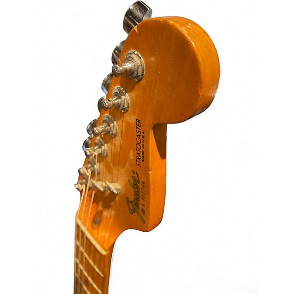 Vintage 1989 Fender Stratocaster Plus Metallic Emerald  Solid Body Electric Guitar