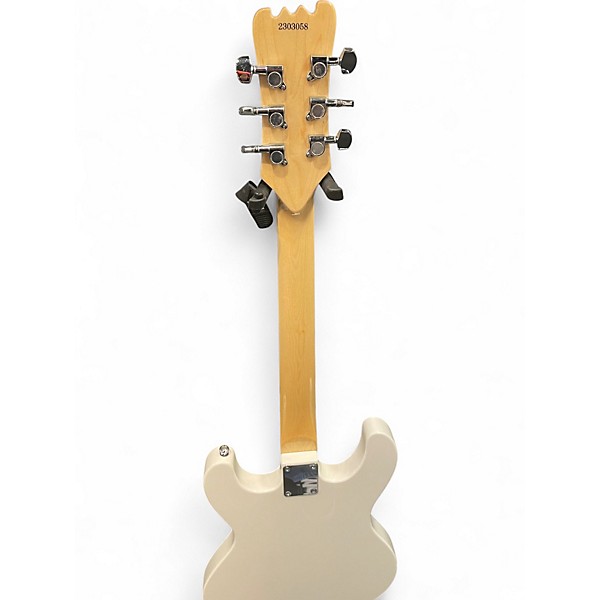 Used Eastwood Univox Hi-Flyer White Electric Guitar