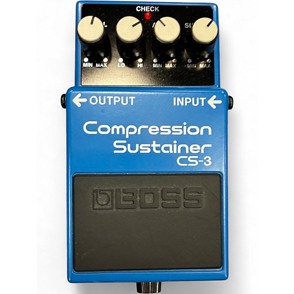 Used BOSS CS3 Compressor Sustainer Effect Pedal