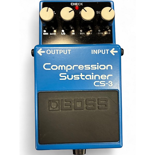 Used BOSS CS3 Compressor Sustainer Effect Pedal