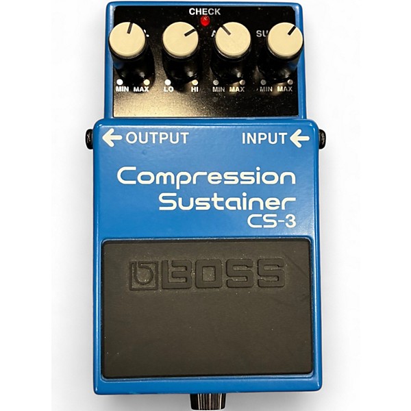 Used BOSS CS3 Compressor Sustainer Effect Pedal