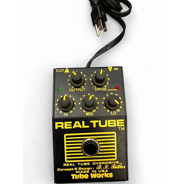 Used Tubeworks Real Tube Overdrive Effect Pedal