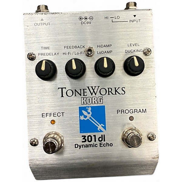 Used KORG 301 DL Effect Pedal