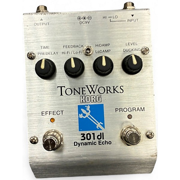 Used KORG 301 DL Effect Pedal