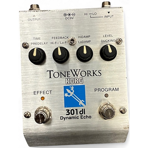 Used KORG 301 DL Effect Pedal