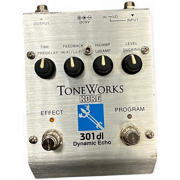Used KORG 301 DL Effect Pedal
