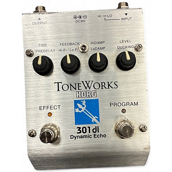Used KORG 301 DL Effect Pedal