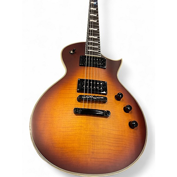 Used ESP LTD EC1000T ECM DELUXE Sunburst Solid Body Electric Guitar