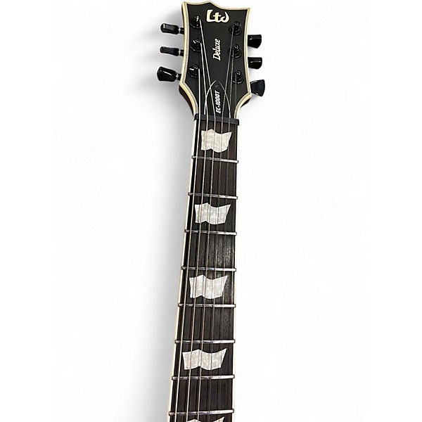 Used ESP LTD EC1000T ECM DELUXE Sunburst Solid Body Electric Guitar