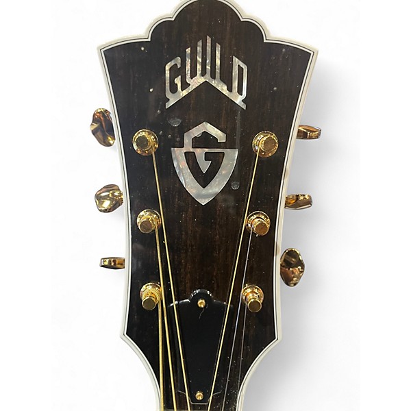 Used Guild D-55 Natural Acoustic Guitar