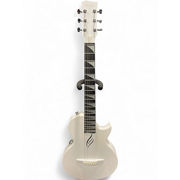 Used Enya Nova Go Full Size White Acoustic Guitar
