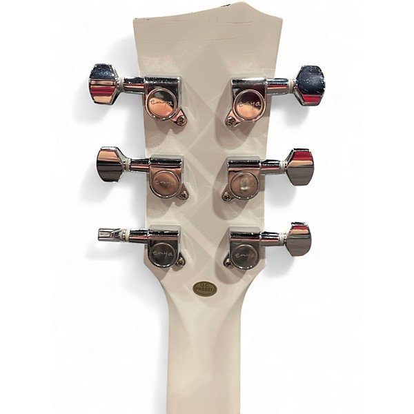 Used Enya Nova Go Full Size White Acoustic Guitar