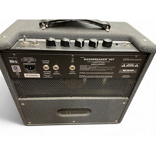 Used Fender Bassbreaker 007 7W 1x10 Tube Guitar Combo Amp