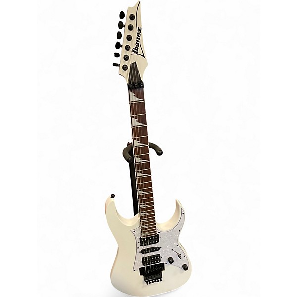Used Ibanez RG450DXB Arctic White Solid Body Electric Guitar