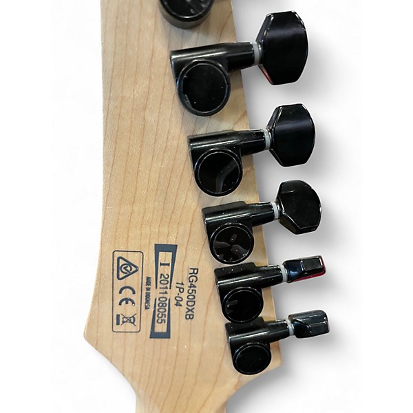 Used Ibanez RG450DXB Arctic White Solid Body Electric Guitar