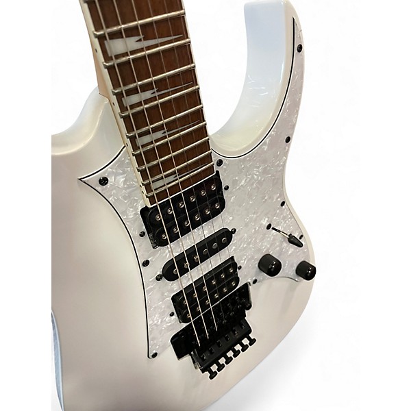 Used Ibanez RG450DXB Arctic White Solid Body Electric Guitar