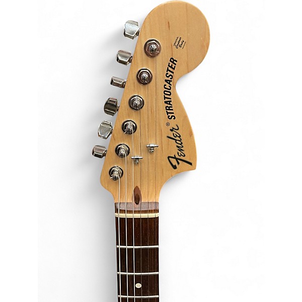 Used Fender Highway One HSS Stratocaster Trans Red Solid Body Electric Guitar