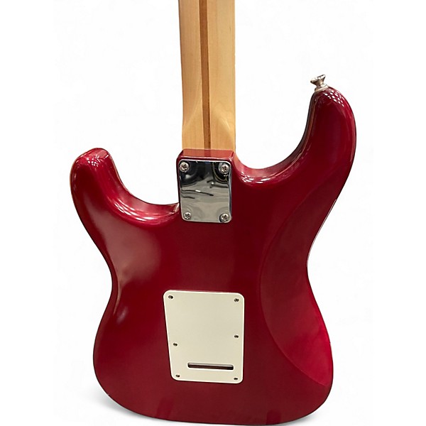 Used Fender Highway One HSS Stratocaster Trans Red Solid Body Electric Guitar