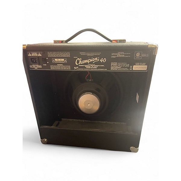 Used Fender Champion 40 Guitar Combo Amp