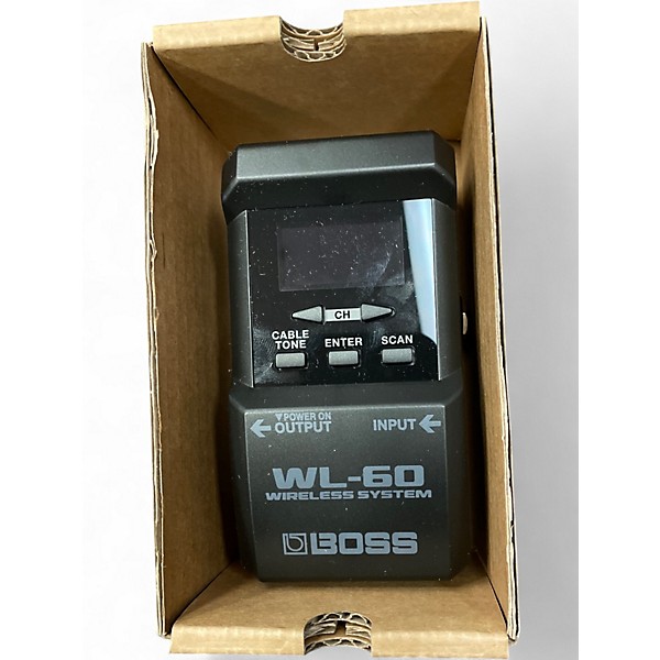 Used BOSS WL-60 Wireless System Instrument Wireless System