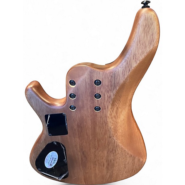 Used Schecter Guitar Research SC-6 Natural Electric Bass Guitar