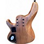 Used Schecter Guitar Research SC-6 Natural Electric Bass Guitar