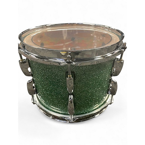 Used Pearl 10x9 Masters Maple Complete Tom Absinthe Sparkle Drum