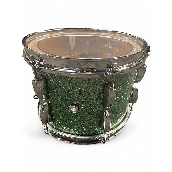 Used Pearl 10x9 Masters Maple Complete Tom Absinthe Sparkle Drum