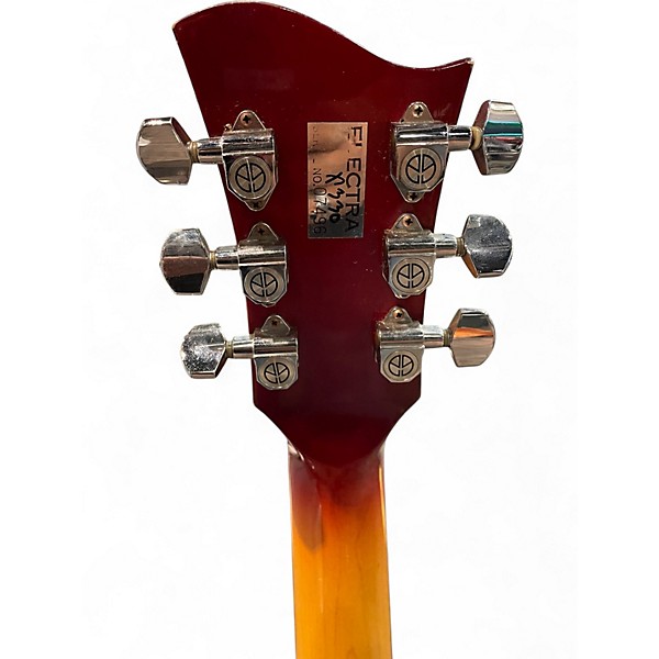 Used Electra Vintage 1974 X330-MPC SUNBURST Solid Body Electric Guitar