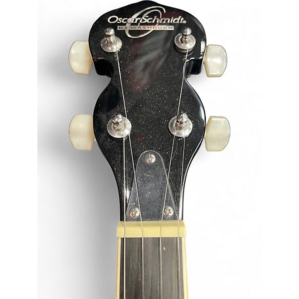 Used Oscar Schmidt OB5 Natural Banjo