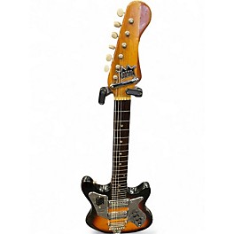 Used Teisco CROWN 2 Tone Sunburst Solid Body Electric Guitar