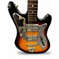 Used Teisco CROWN 2 Tone Sunburst Solid Body Electric Guitar