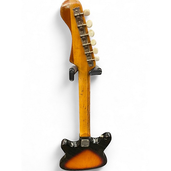 Used Teisco CROWN 2 Tone Sunburst Solid Body Electric Guitar