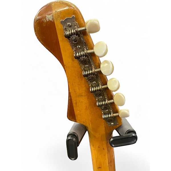 Used Teisco CROWN 2 Tone Sunburst Solid Body Electric Guitar