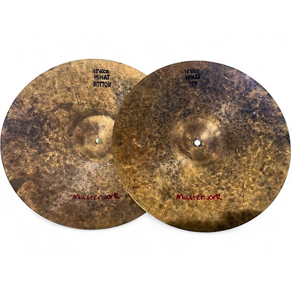 Used Masterwork 16in Hi Hat Cymbal